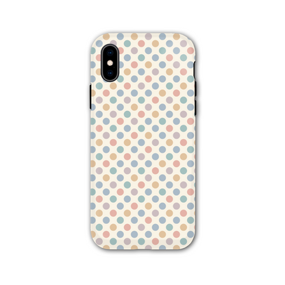 Pastel Multi Spot Tough Phone Case