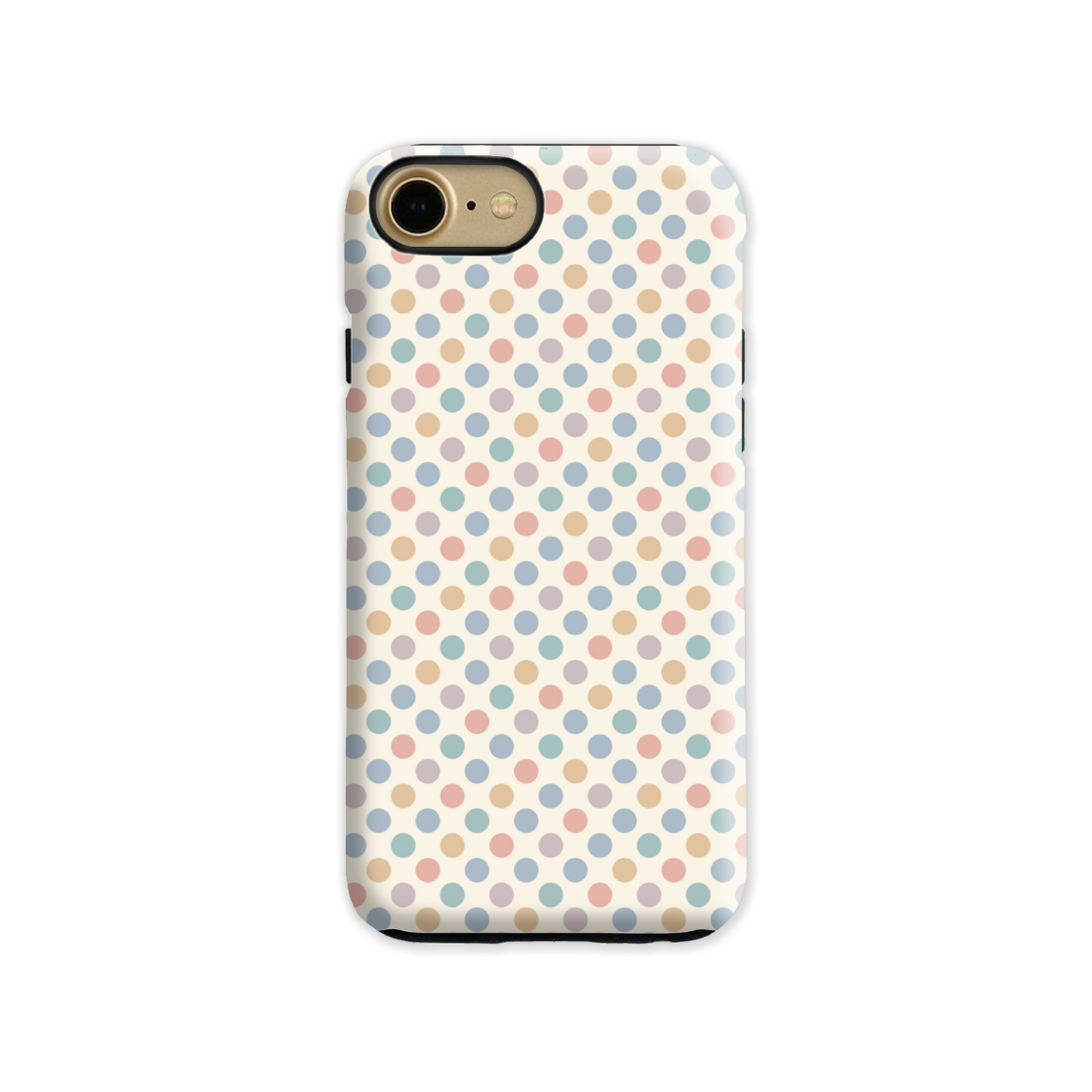 Pastel Multi Spot Tough Phone Case