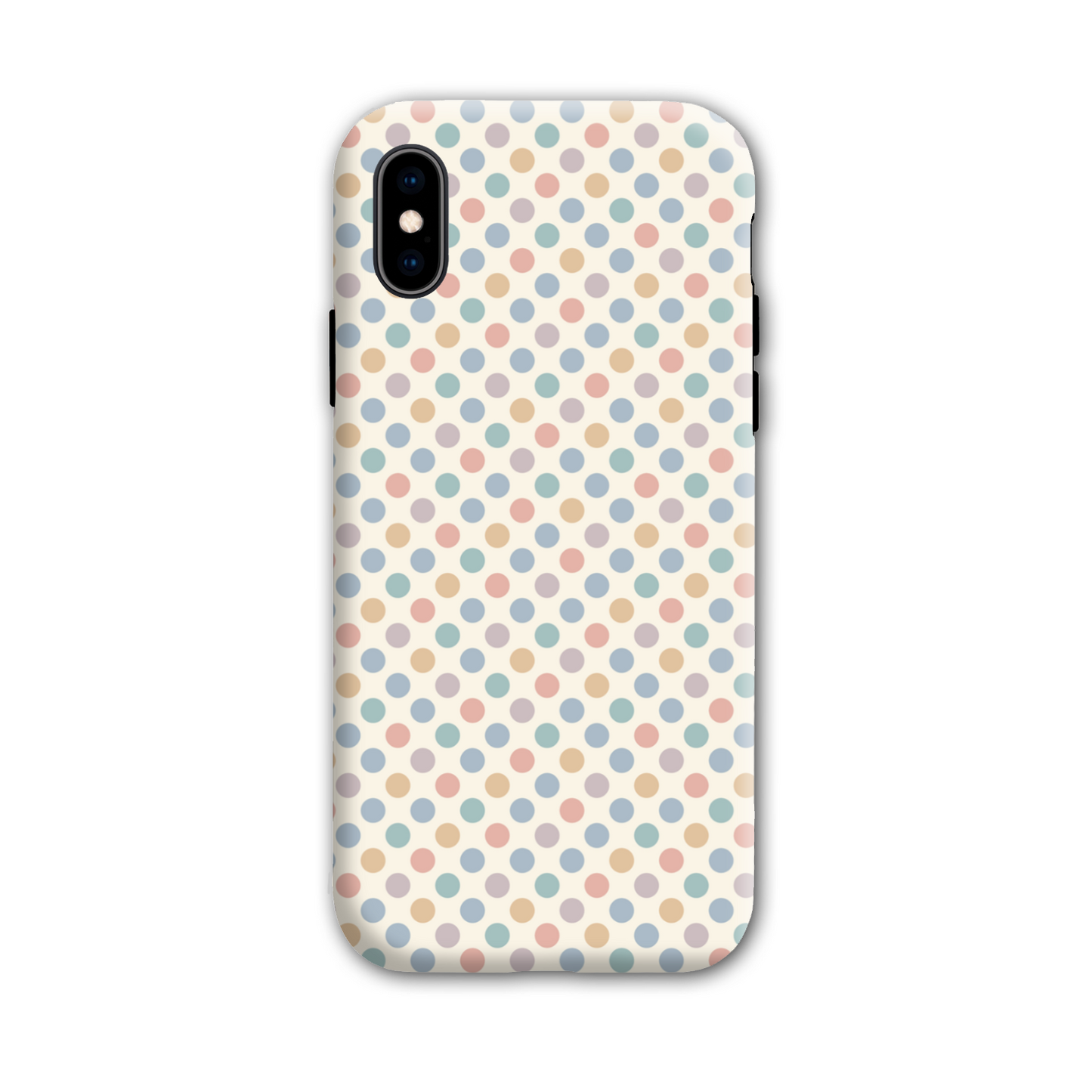 Pastel Multi Spot Tough Phone Case