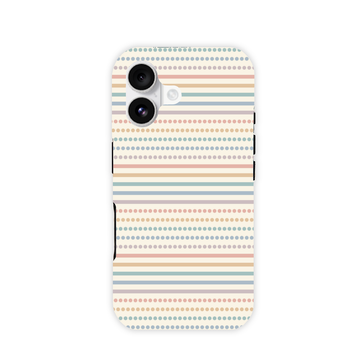 Dots and Stripes Tough Phone Case