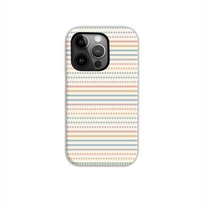 Dots and Stripes Tough Phone Case