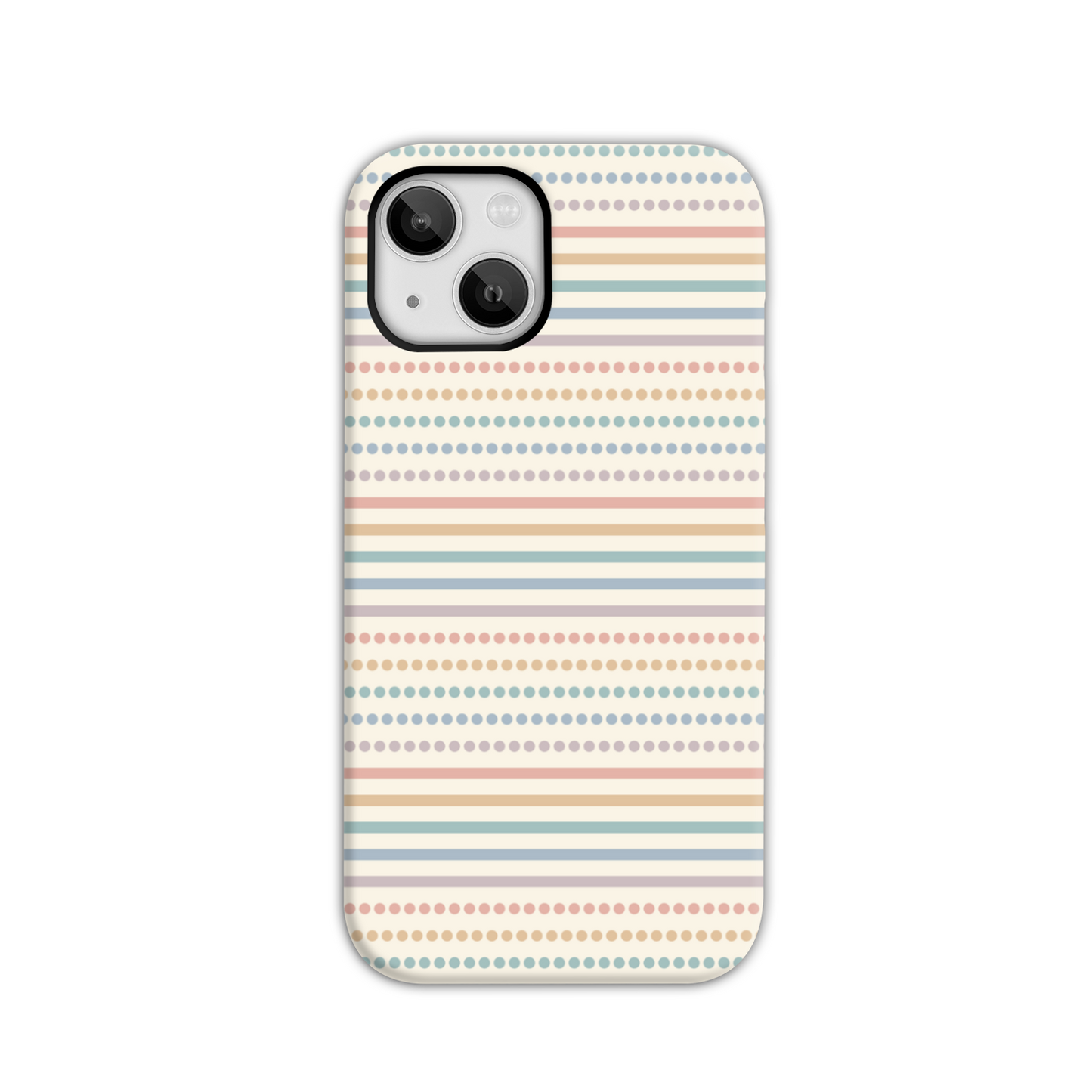 Dots and Stripes Tough Phone Case