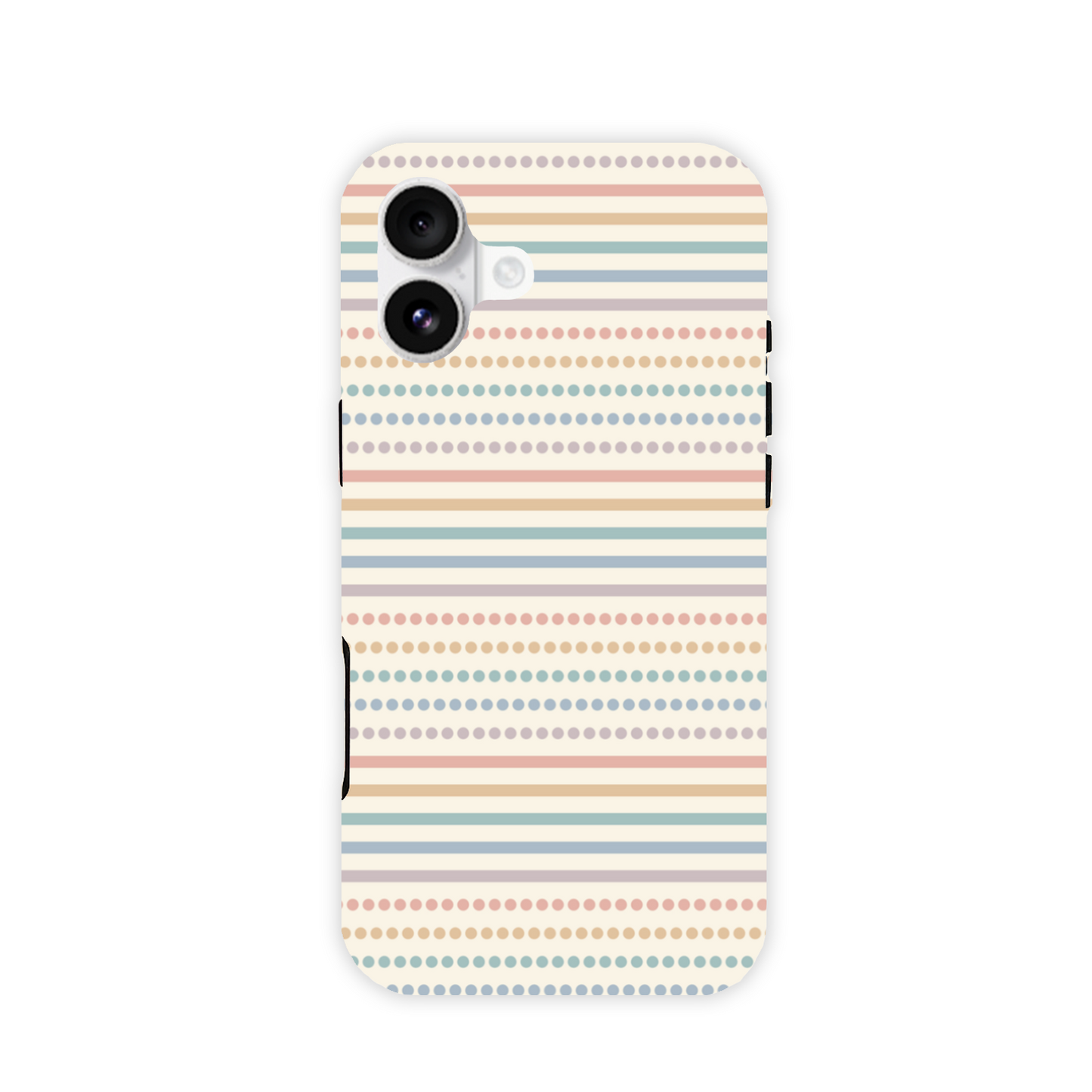 Dots and Stripes Tough Phone Case