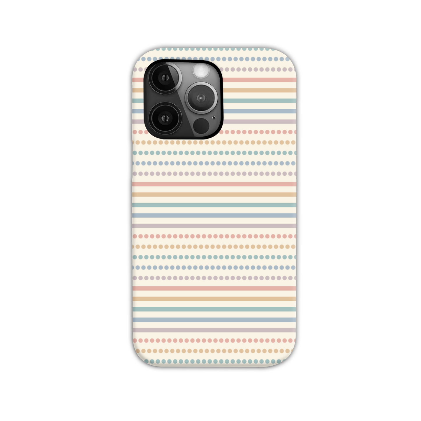 Dots and Stripes Tough Phone Case