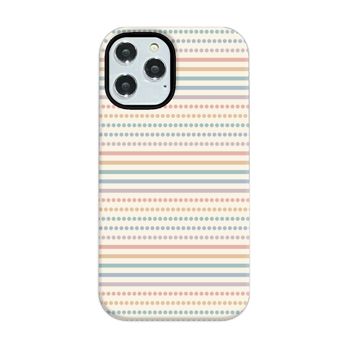 Dots and Stripes Tough Phone Case