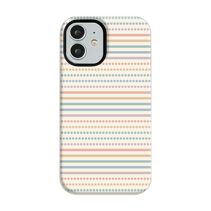 Dots and Stripes Tough Phone Case