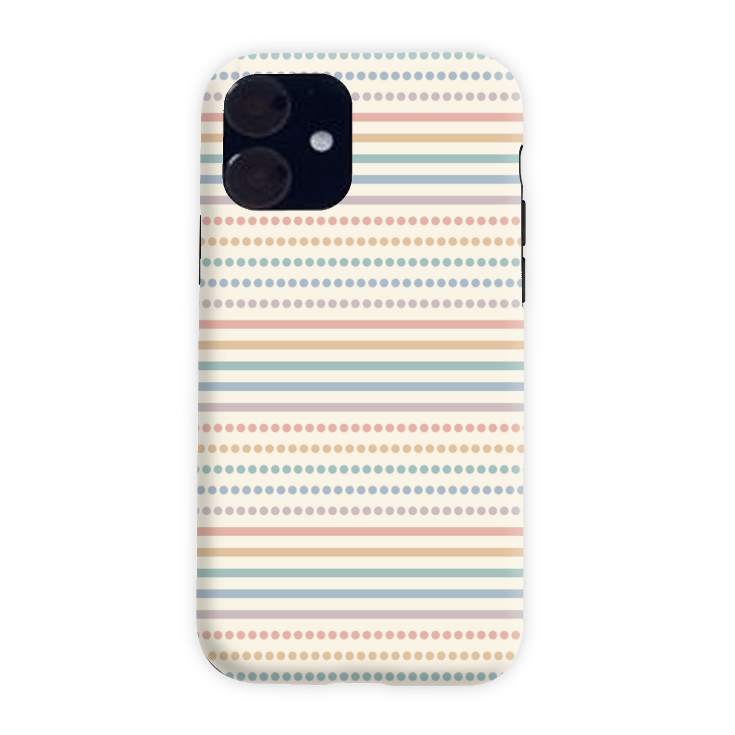 Dots and Stripes Tough Phone Case