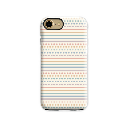 Dots and Stripes Tough Phone Case