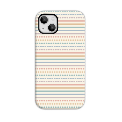 Dots and Stripes Tough Phone Case