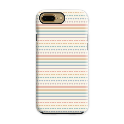 Dots and Stripes Tough Phone Case