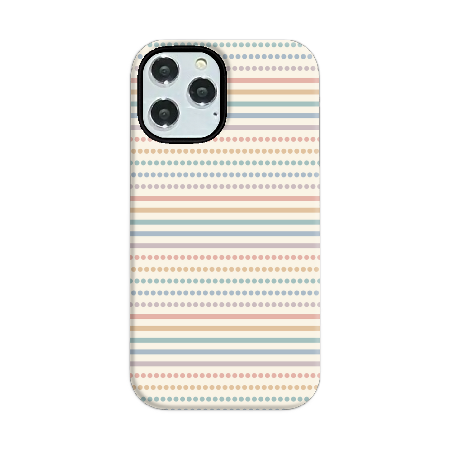 Dots and Stripes Tough Phone Case