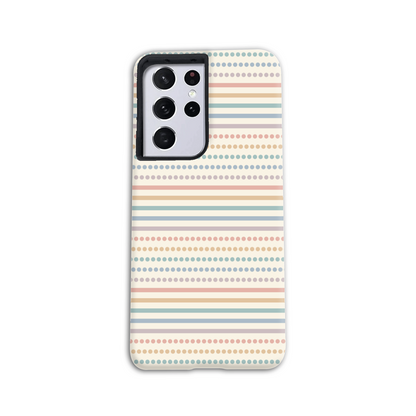 Dots and Stripes Tough Phone Case