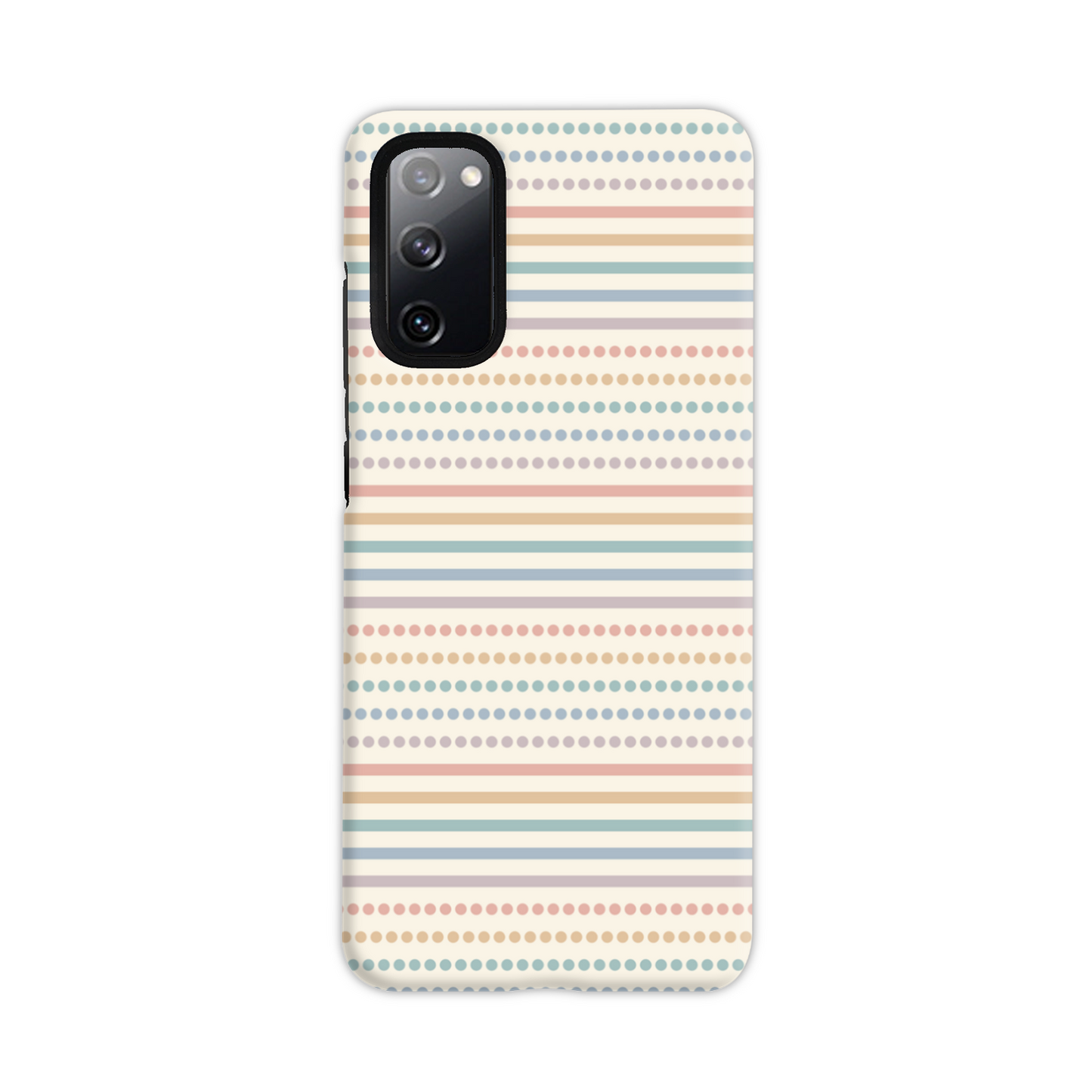 Dots and Stripes Tough Phone Case