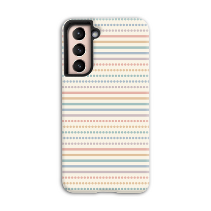 Dots and Stripes Tough Phone Case