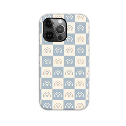 Rainbow Check Tough Phone Case