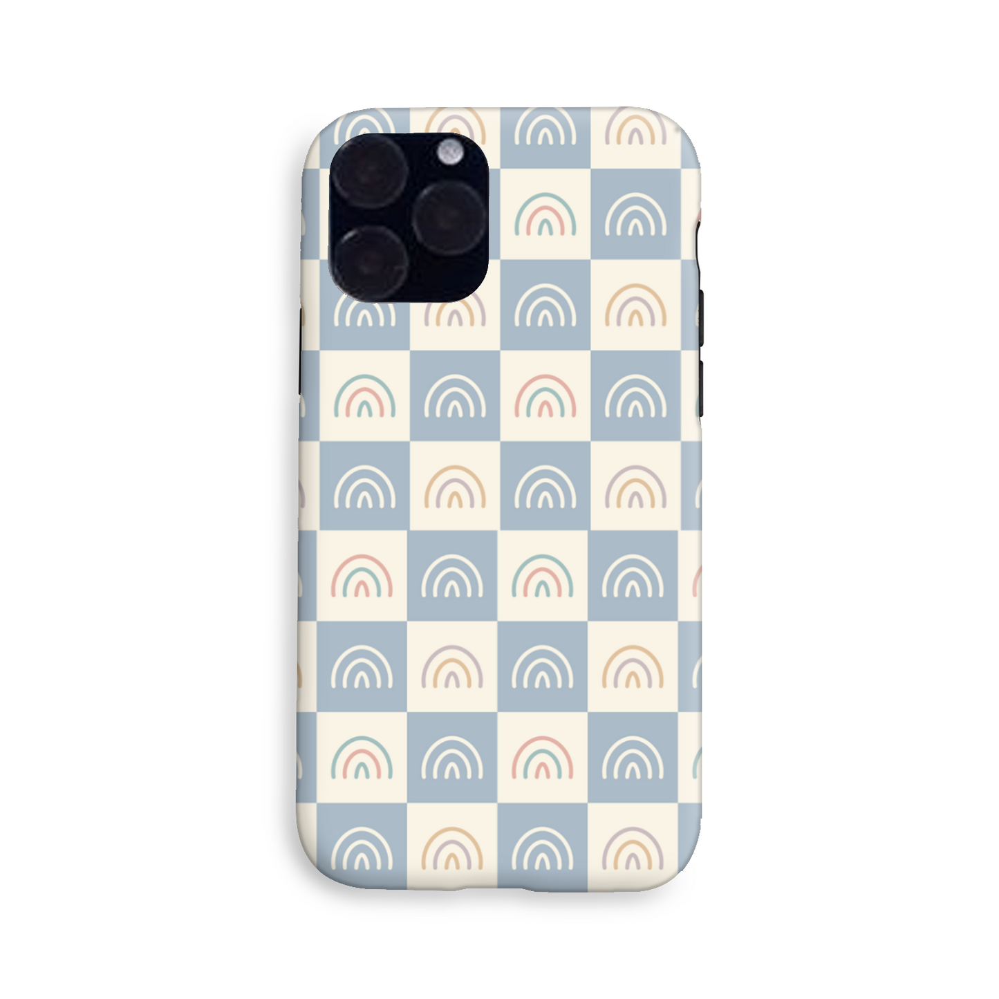 Rainbow Check Tough Phone Case