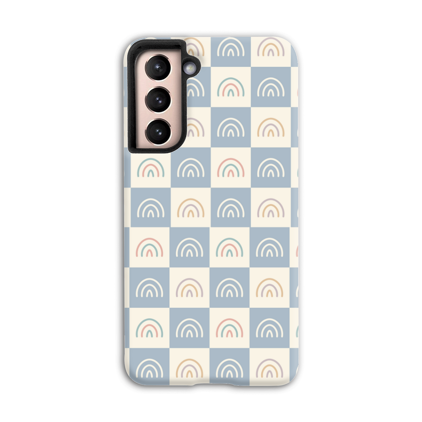 Rainbow Check Tough Phone Case