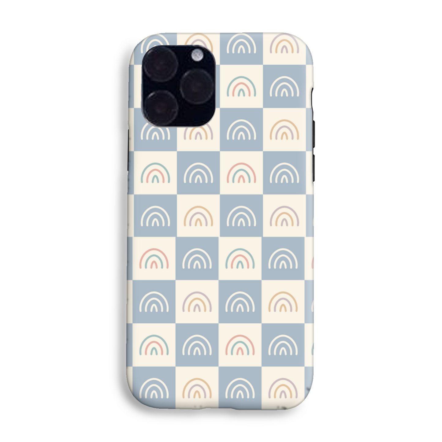 Rainbow Check Tough Phone Case