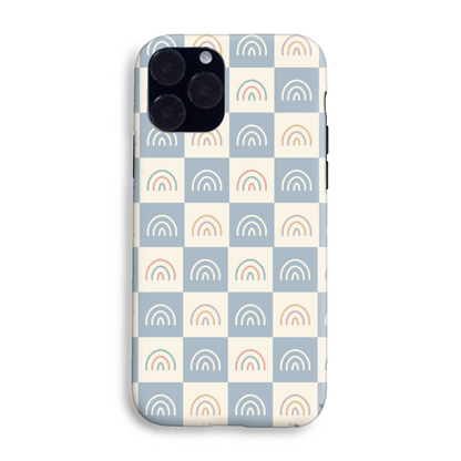 Rainbow Check Tough Phone Case