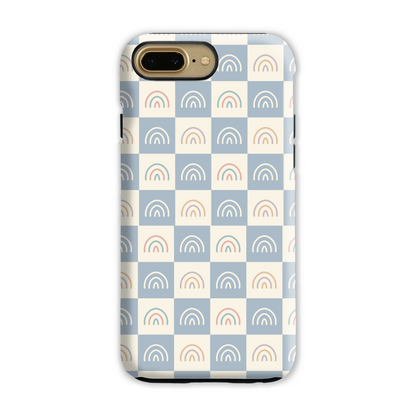 Rainbow Check Tough Phone Case