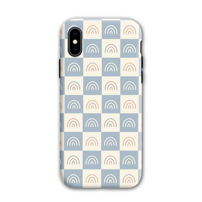 Rainbow Check Tough Phone Case