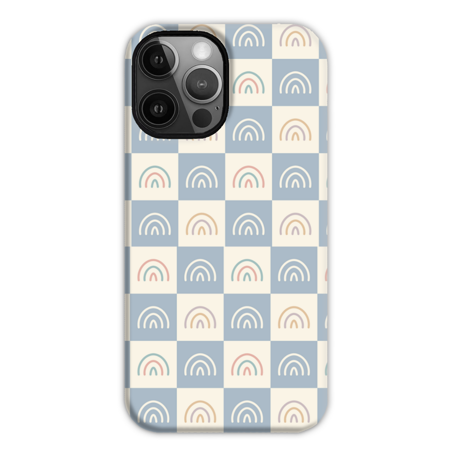 Rainbow Check Tough Phone Case