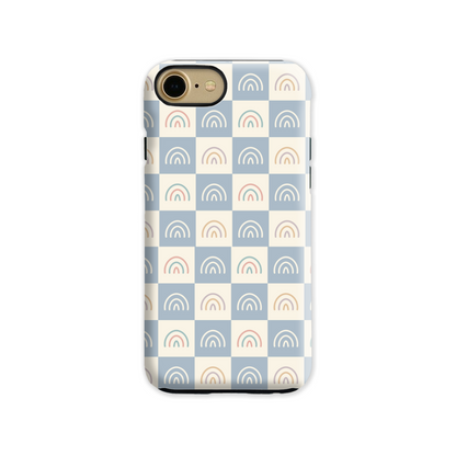 Rainbow Check Tough Phone Case