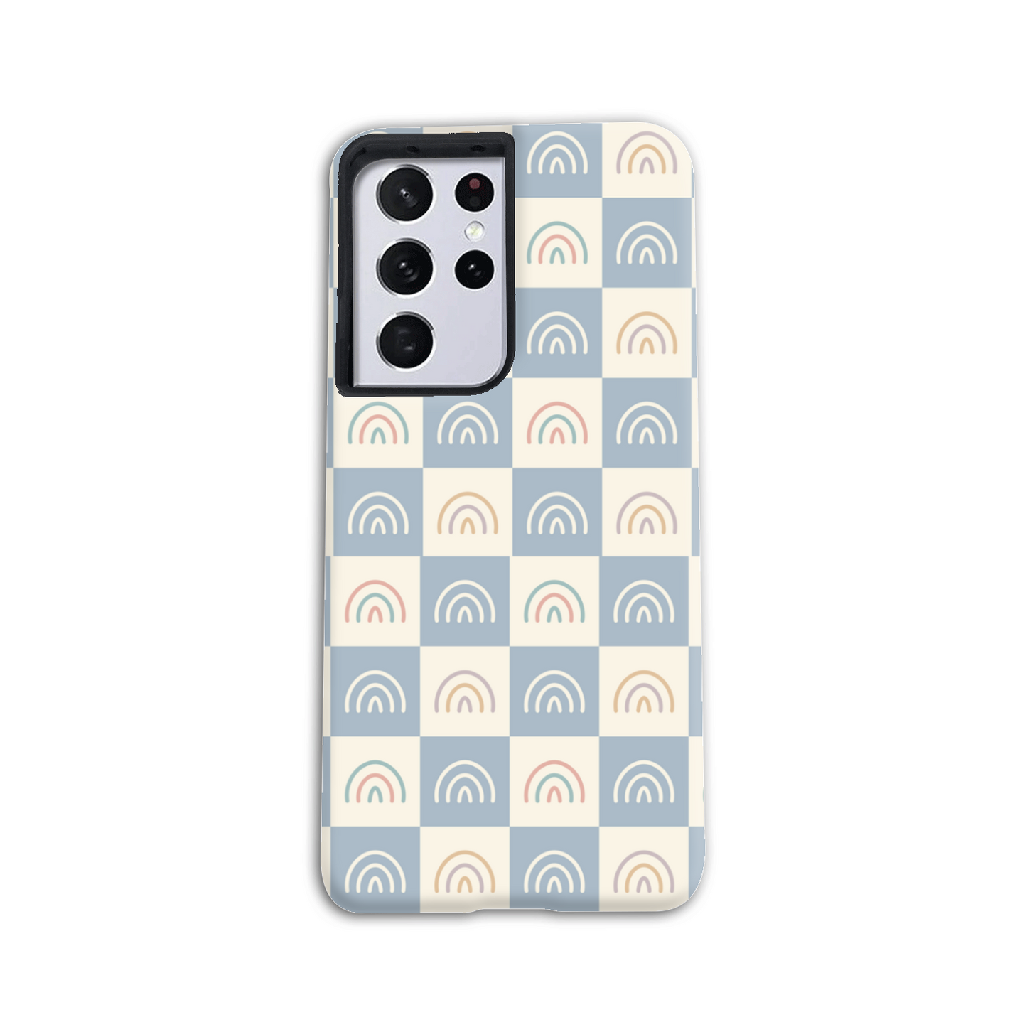 Rainbow Check Tough Phone Case