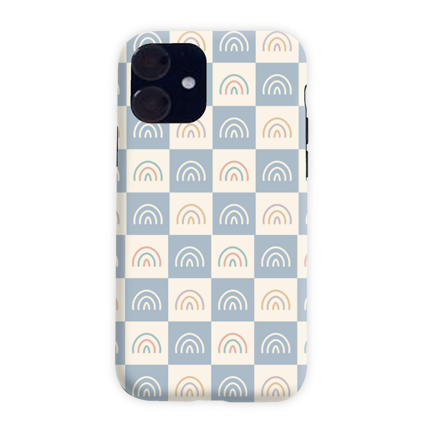 Rainbow Check Tough Phone Case