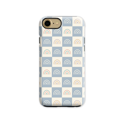 Rainbow Check Tough Phone Case