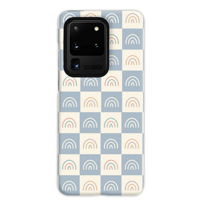 Rainbow Check Tough Phone Case