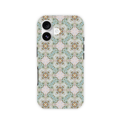 Green Mosaic Tough Phone Case