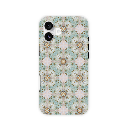 Green Mosaic Tough Phone Case