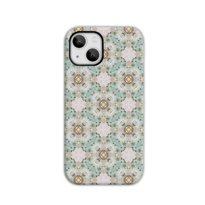 Green Mosaic Tough Phone Case