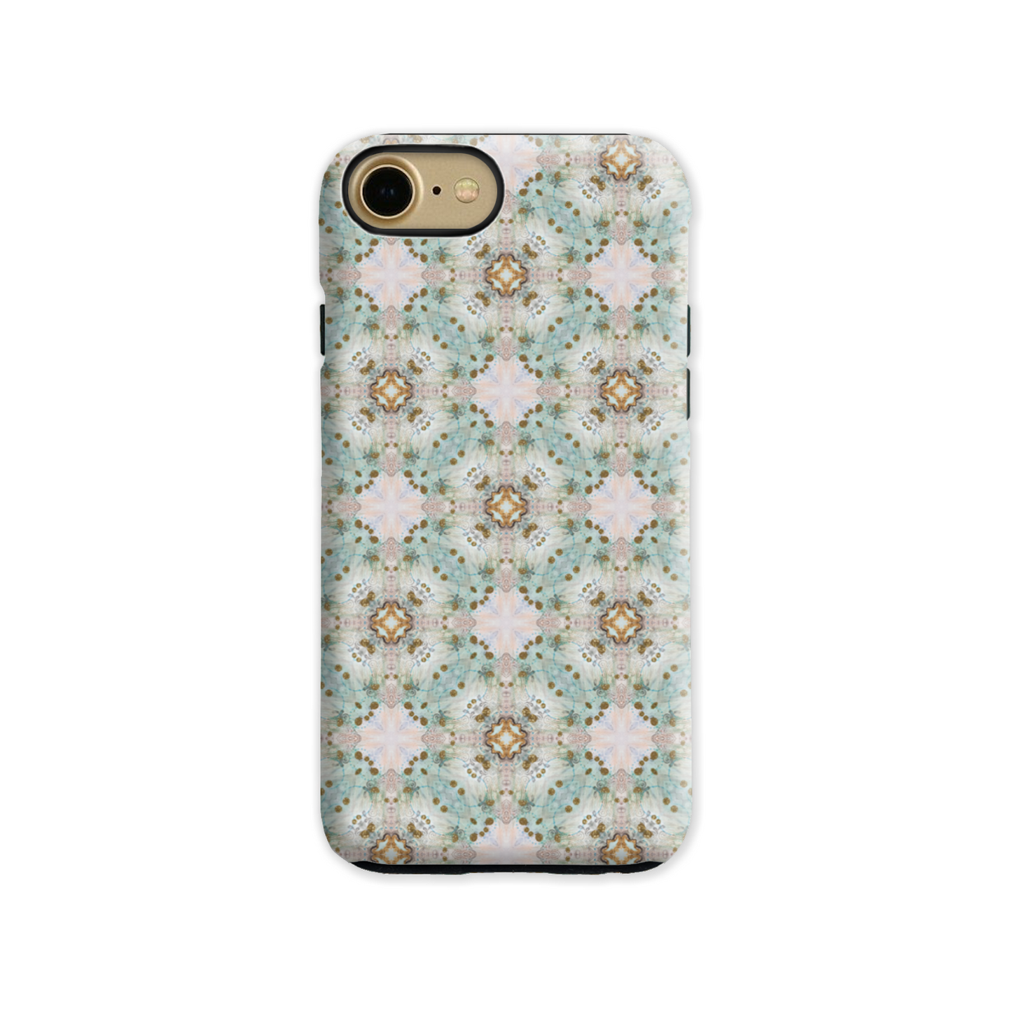 Green Mosaic Tough Phone Case