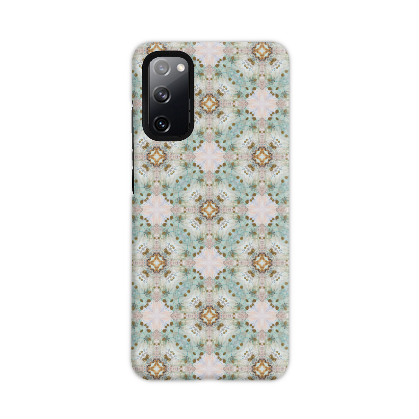 Green Mosaic Tough Phone Case