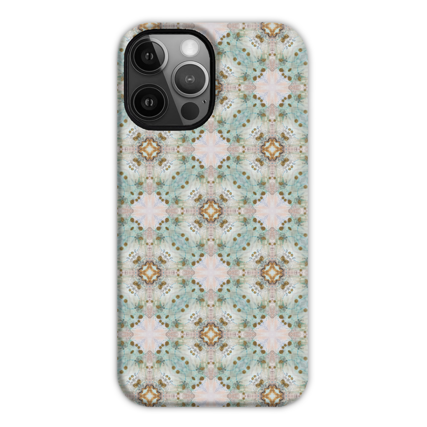 Green Mosaic Tough Phone Case