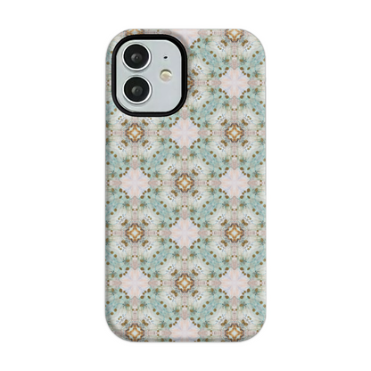 Green Mosaic Tough Phone Case