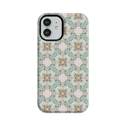 Green Mosaic Tough Phone Case