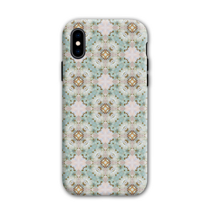 Green Mosaic Tough Phone Case