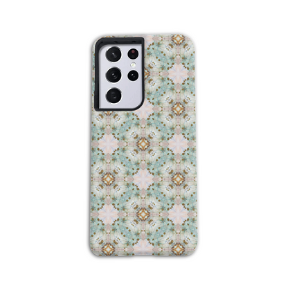 Green Mosaic Tough Phone Case