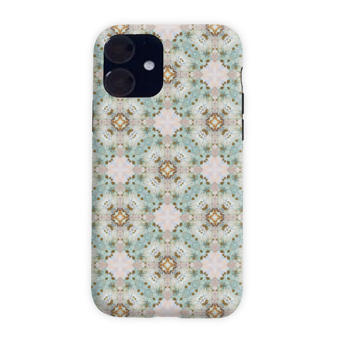 Green Mosaic Tough Phone Case