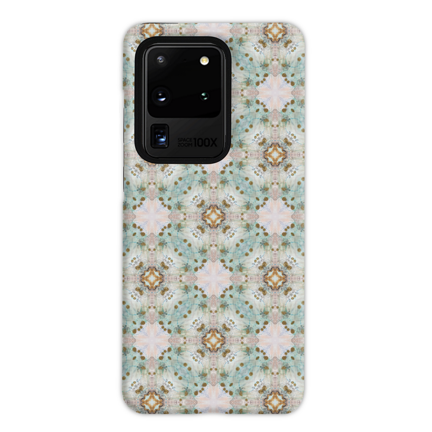 Green Mosaic Tough Phone Case