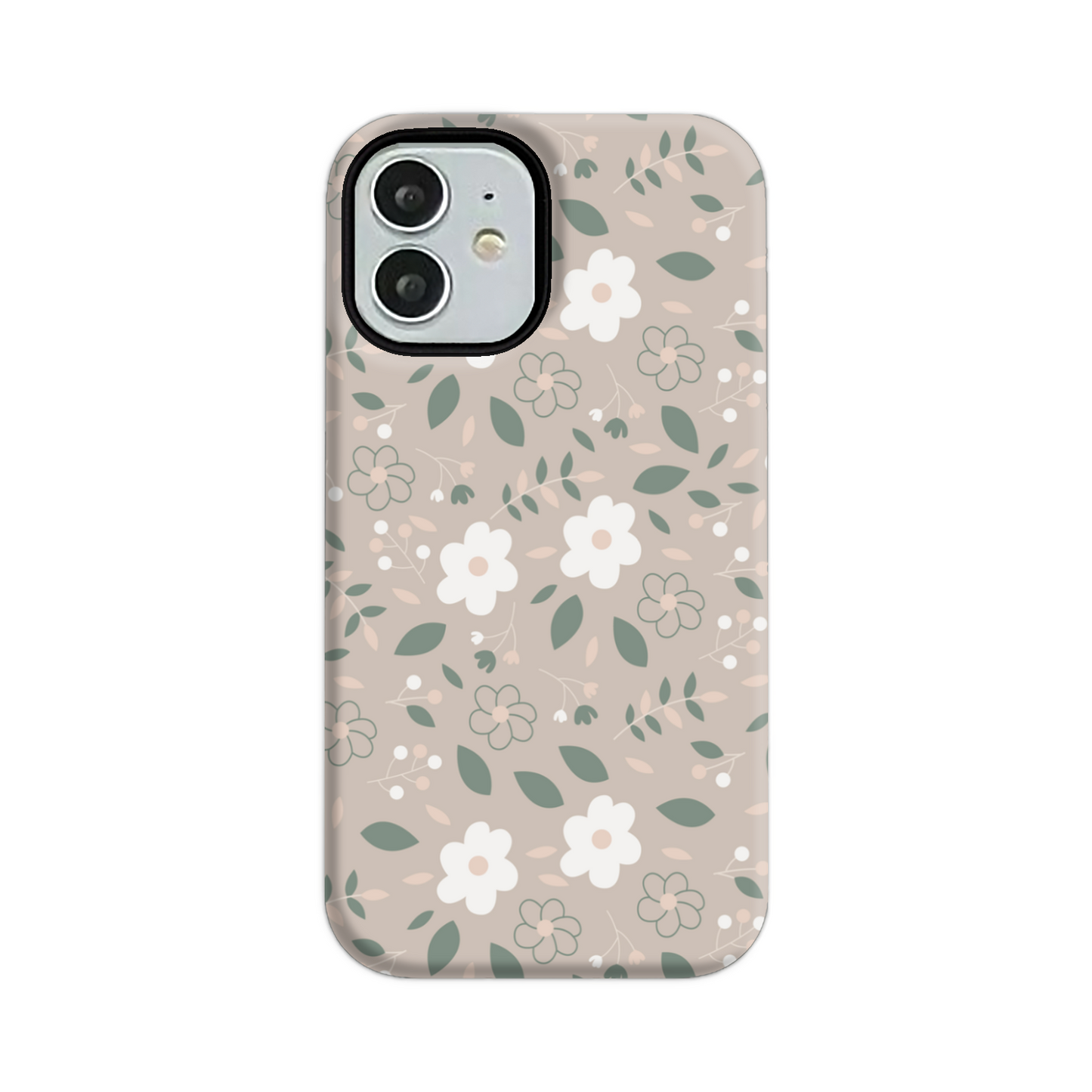 Nude Florals Tough Phone Case