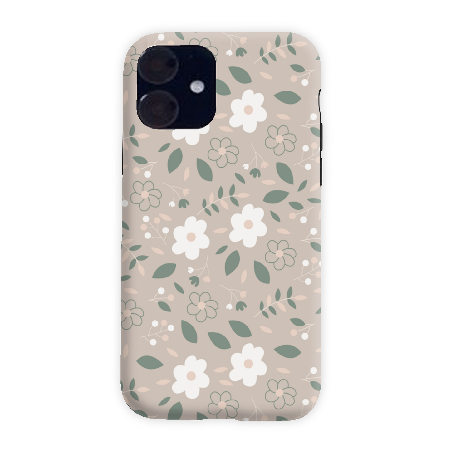 Nude Florals Tough Phone Case