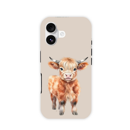 Highland Cow Tough Phone Case