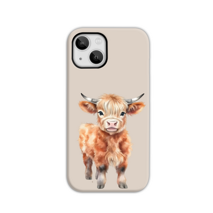 Highland Cow Tough Phone Case