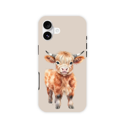 Highland Cow Tough Phone Case