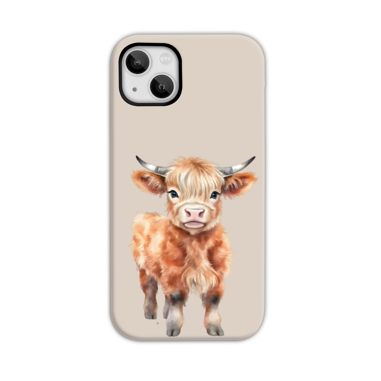 Highland Cow Tough Phone Case