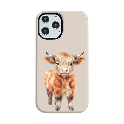 Highland Cow Tough Phone Case